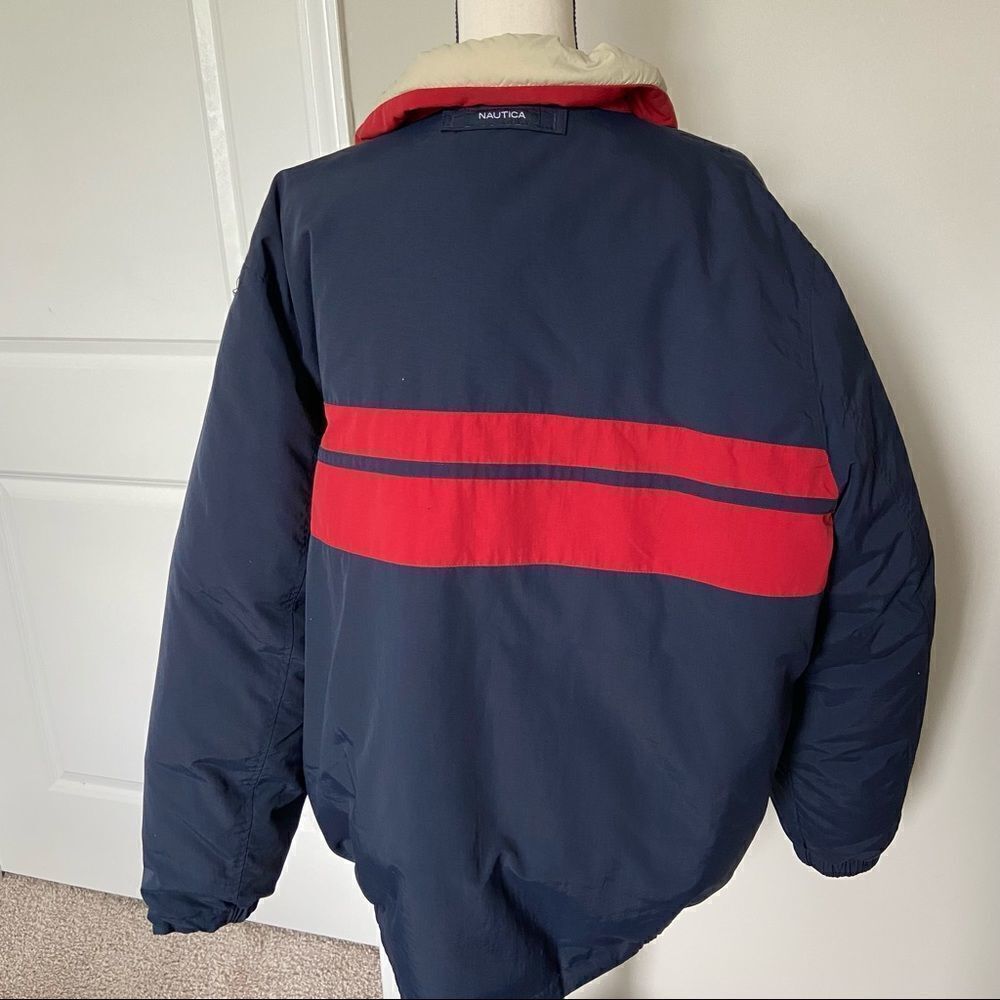 Nautica Red & Navy Winter Jacket - Picture 5 of 6